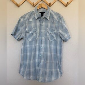 Calvin Klein Jeans Plaid button down shirt